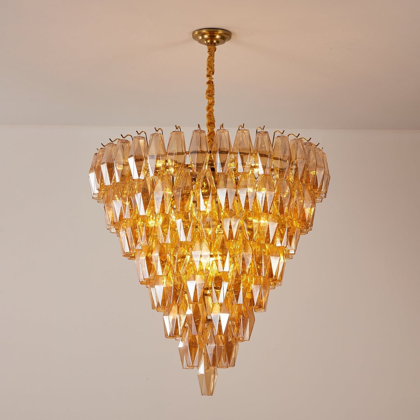 Amber Empire Chandelier