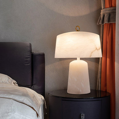 Aogashima Alabaster Table Lamp