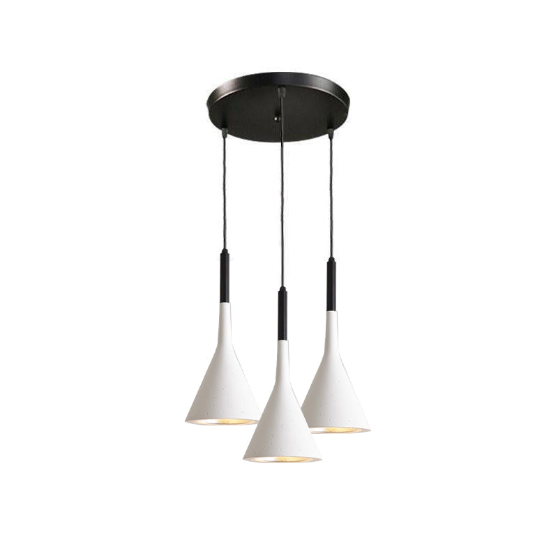 Conical Concrete Pendant Light