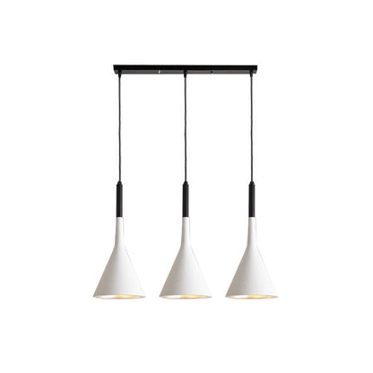 Conical Concrete Pendant Light