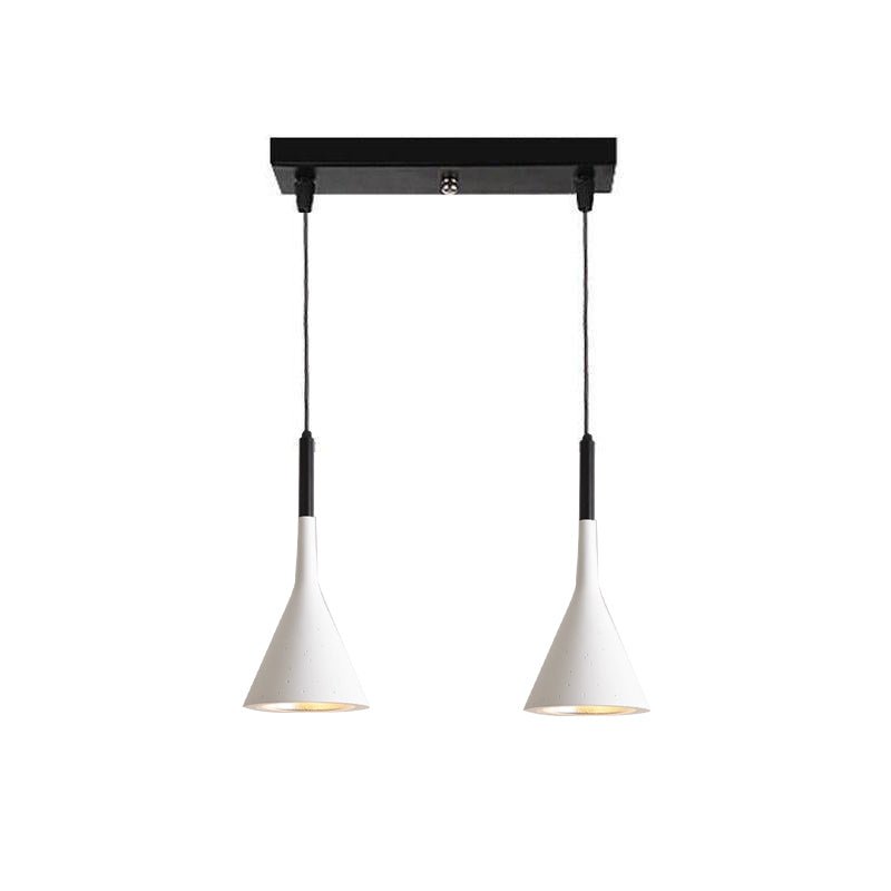 Conical Concrete Pendant Light