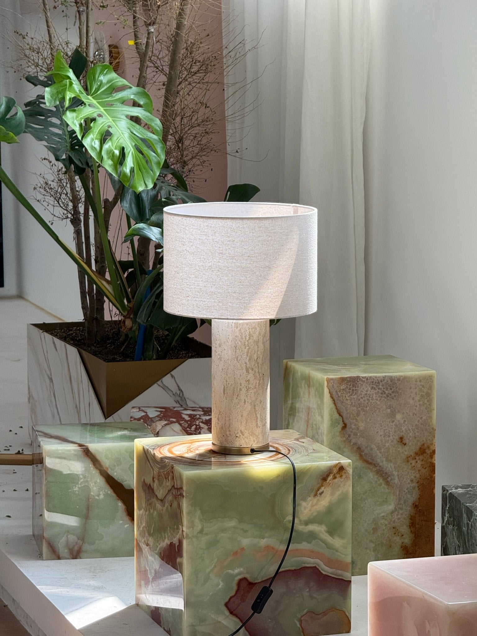 Aria Stone Table Lamp