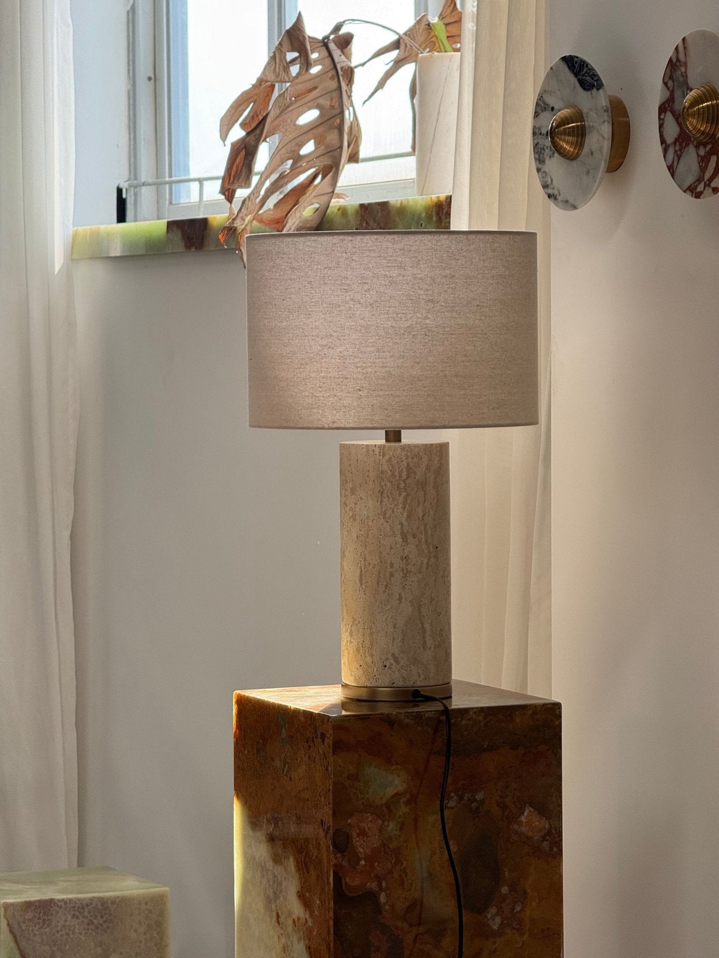 Aria Stone Table Lamp