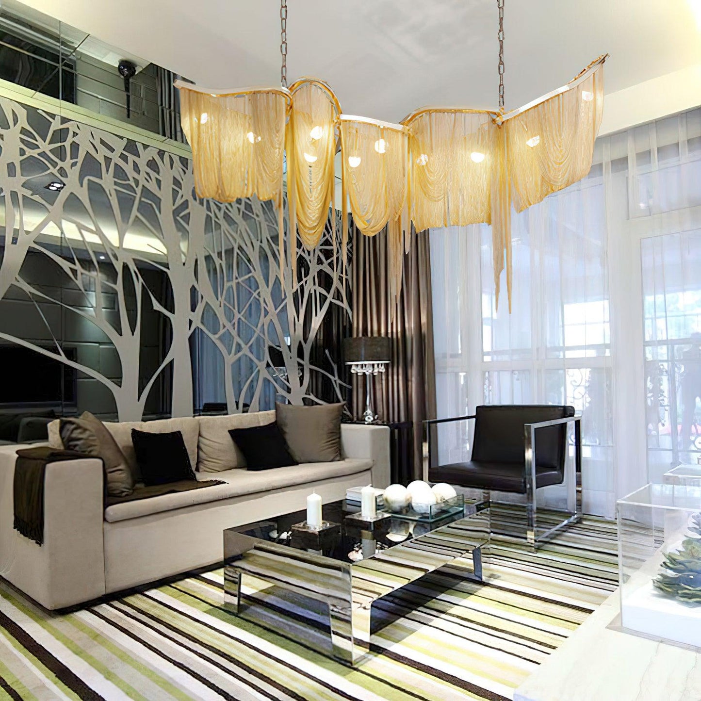 Ark Tassel Chandelier