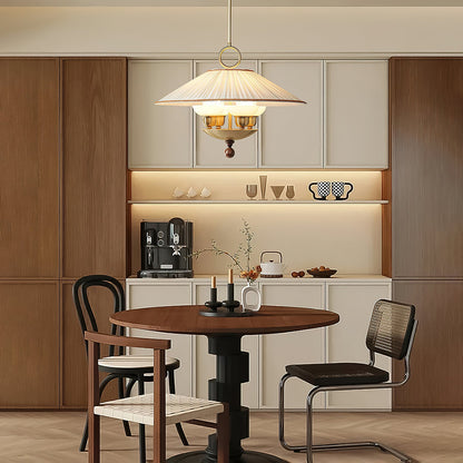 Arlena Pleated Shade Pendant Light
