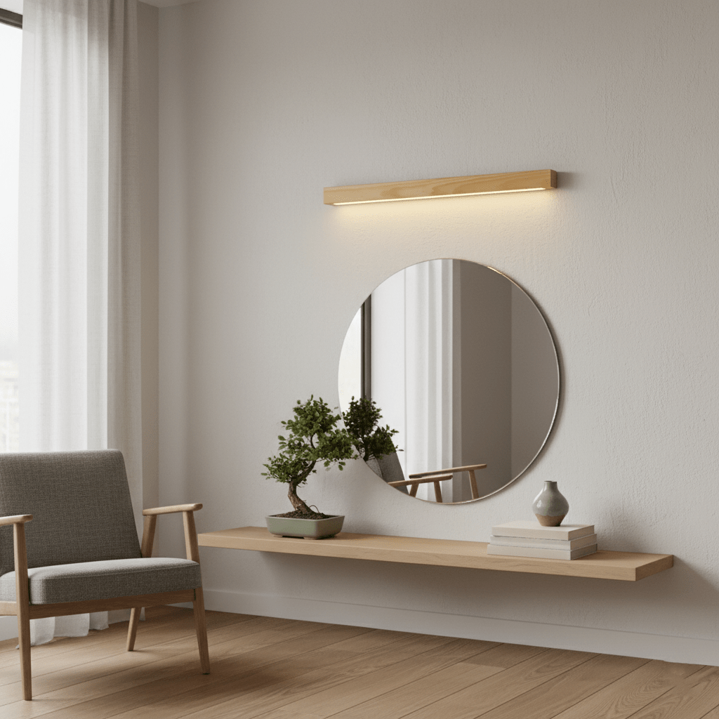 Arlo Linear Wood Wall Light