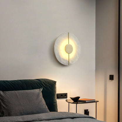 Artistic Alabaster Wall Lamp