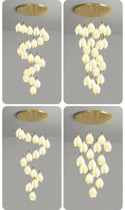 Astralis Bloom Stairs Chandelier
