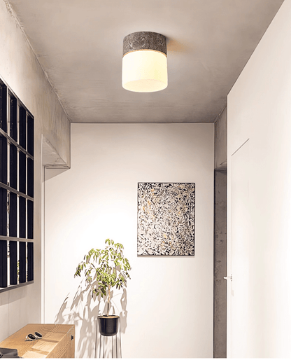 Astrid Travertine Ceiling Lamp