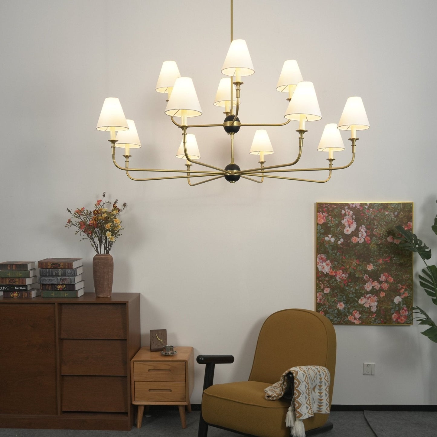 Astris Brass Chandelier