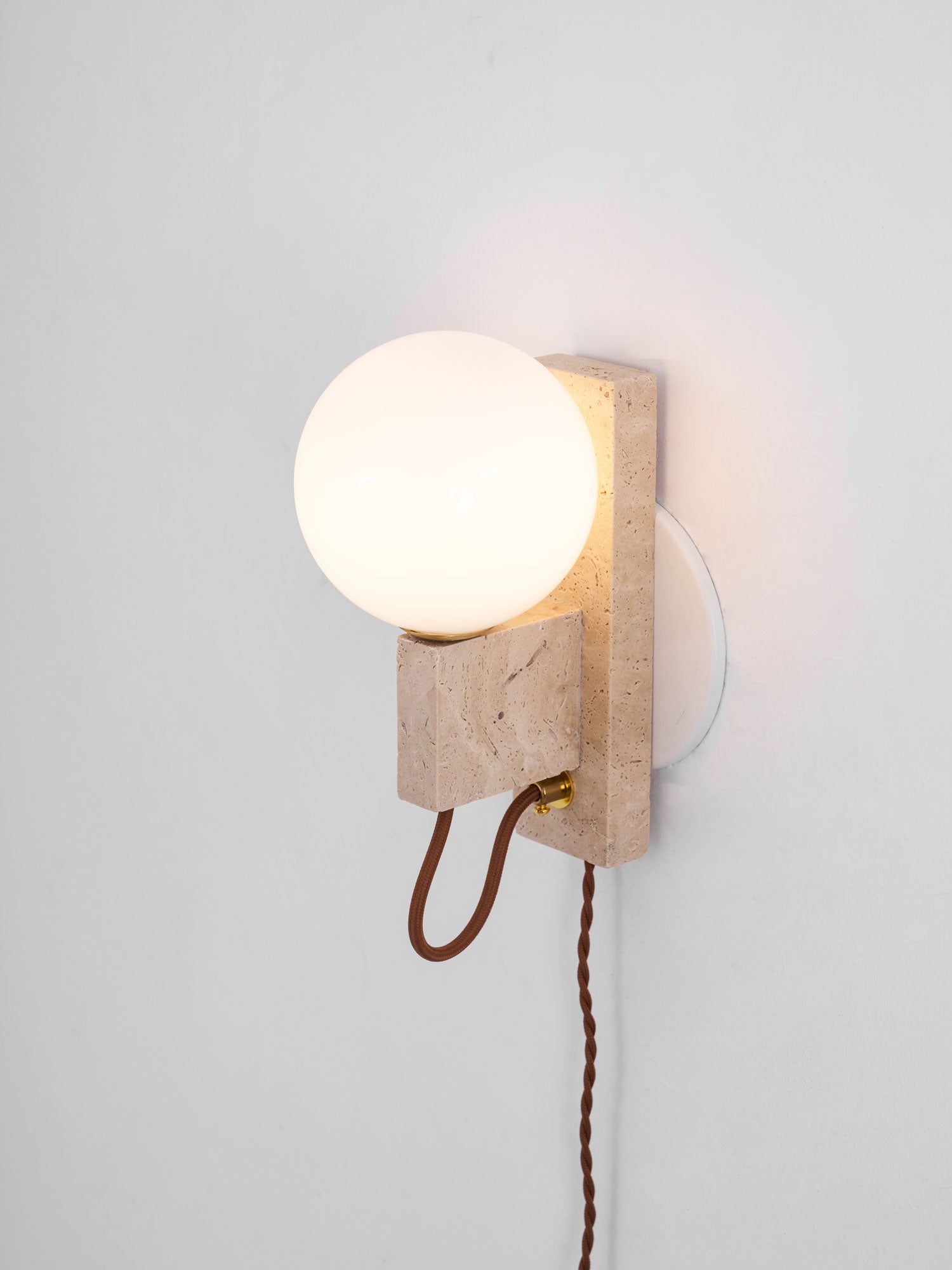 Atlas Globe Wall Sconce