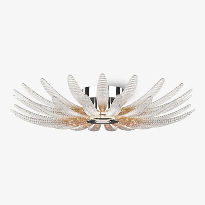 Aurelia Glass Petal Ceiling Light