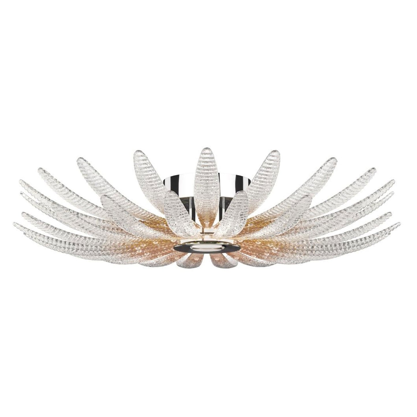 Aurelia Glass Petal Ceiling Light