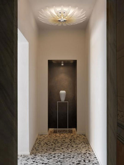 Aurelia Glass Petal Ceiling Light