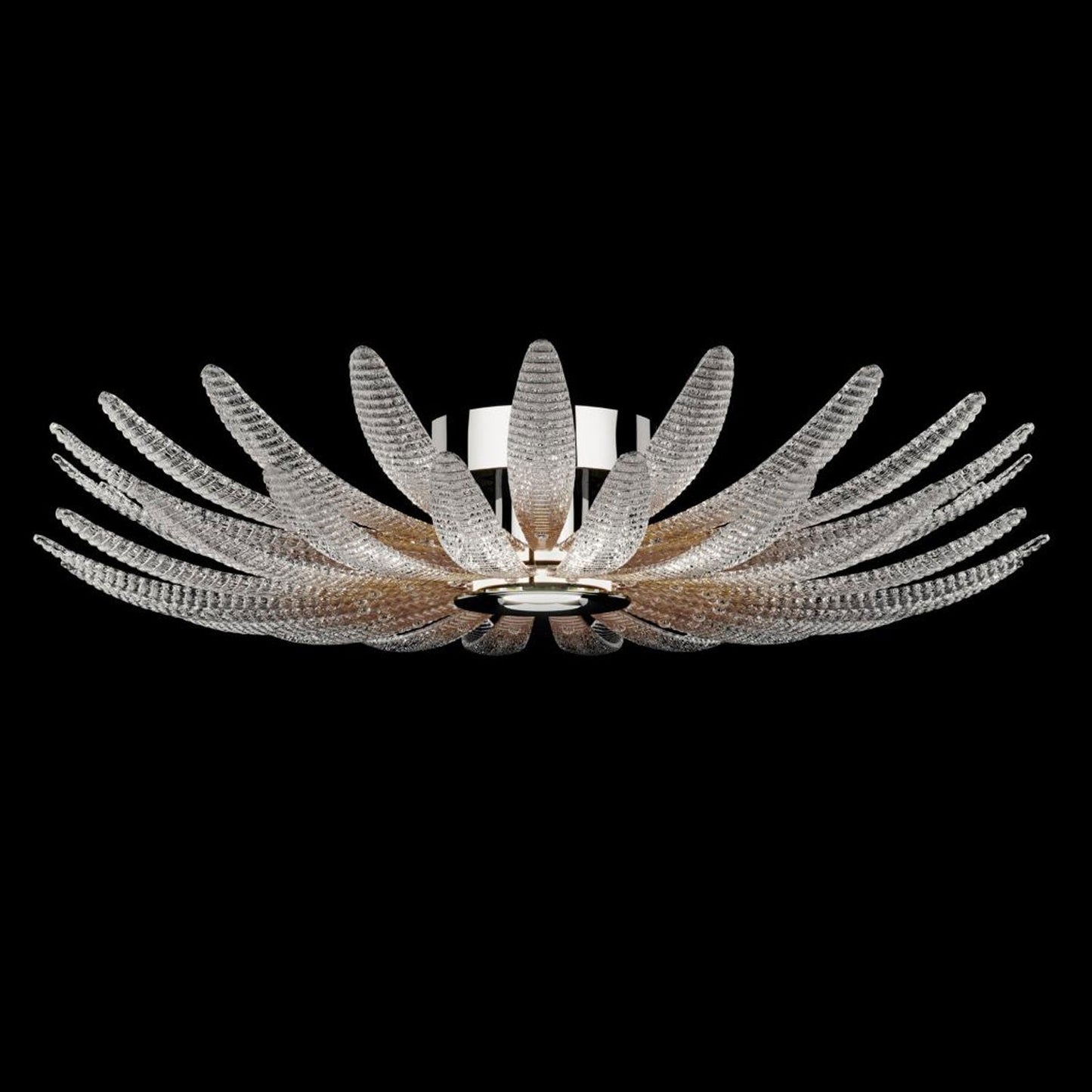 Aurelia Glass Petal Ceiling Light