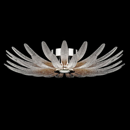 Aurelia Glass Petal Ceiling Light