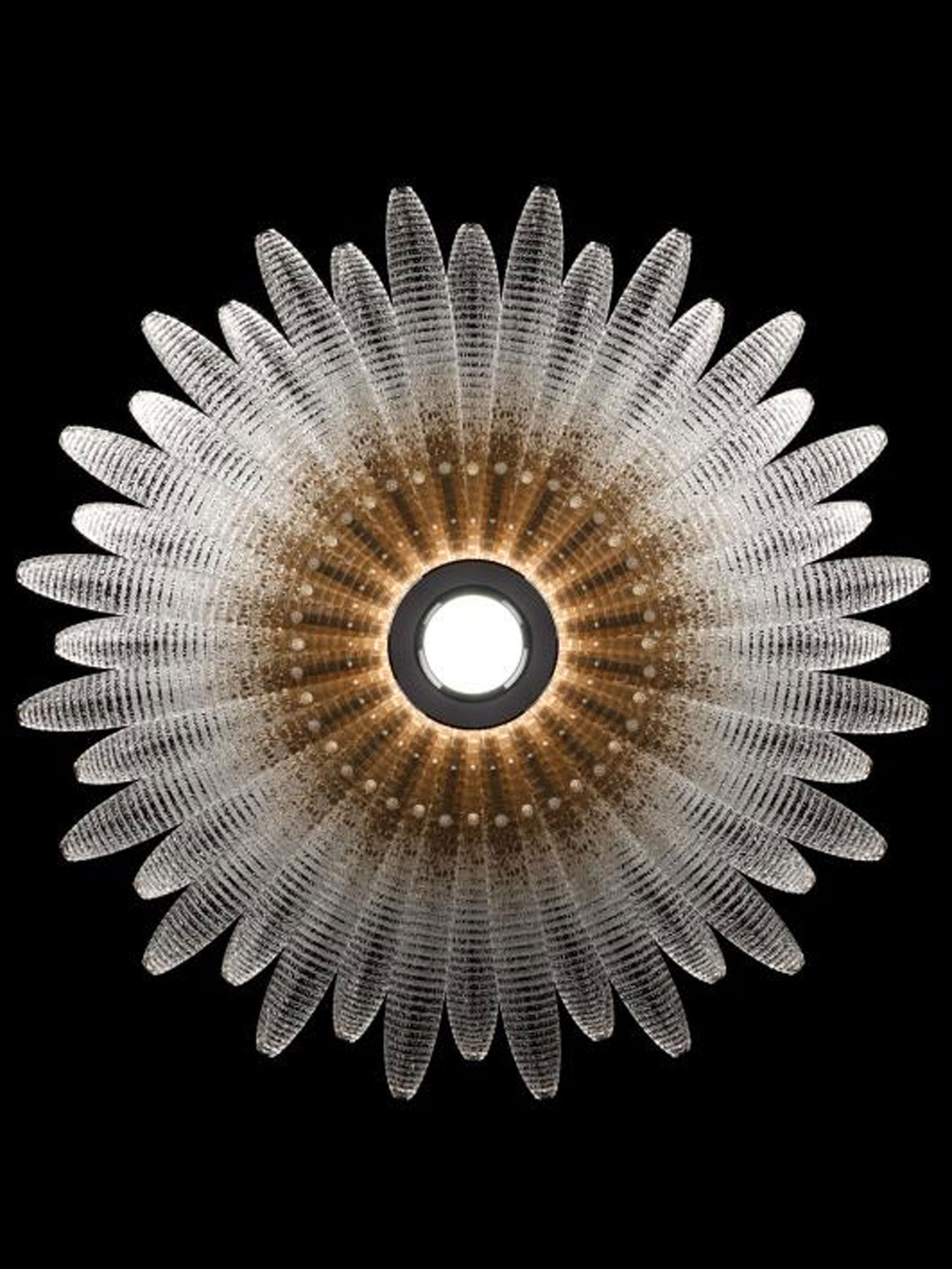 Aurelia Glass Petal Chandelier