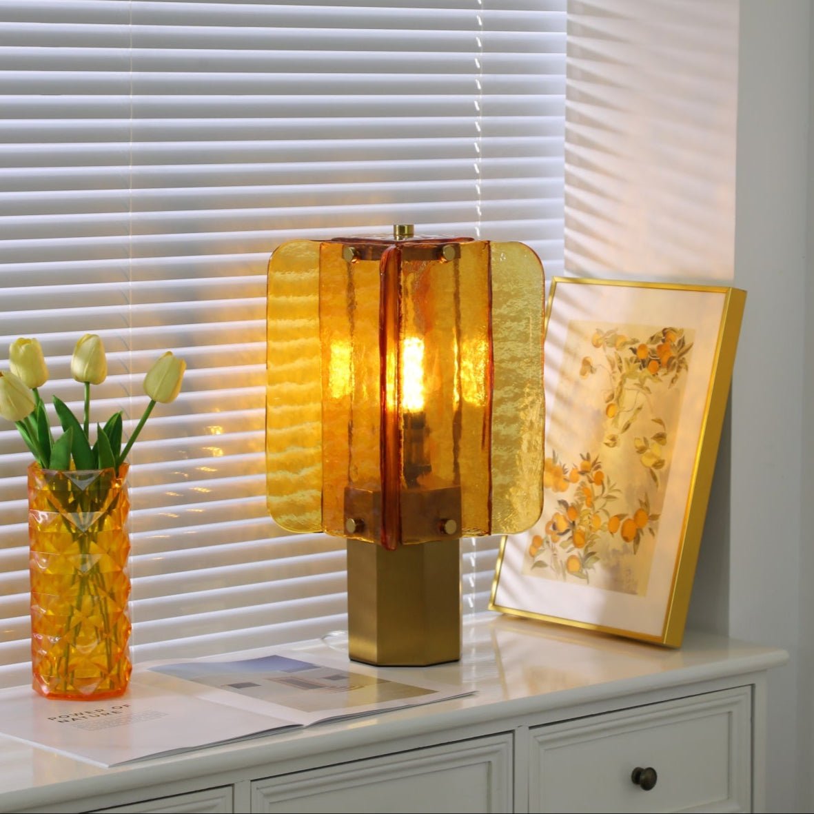 Aurelia Glass Table Lamp