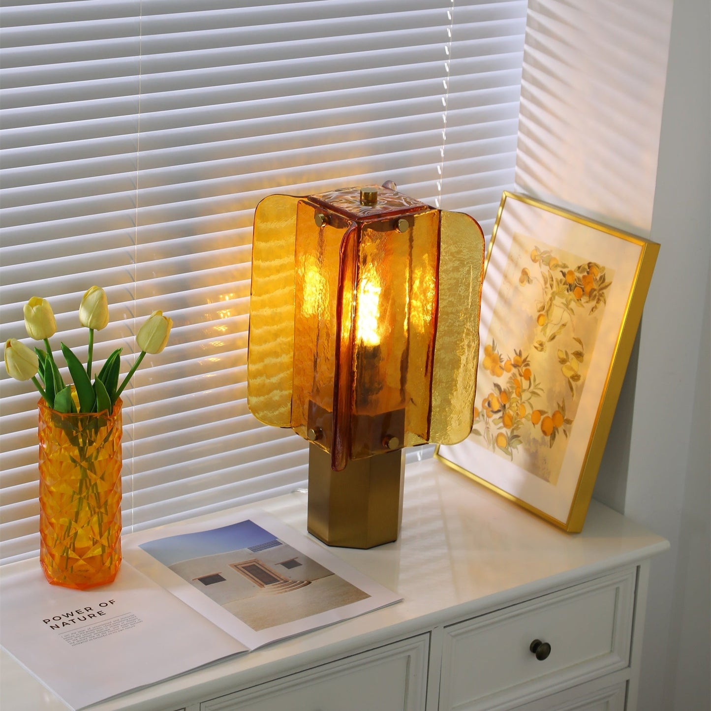 Aurelia Glass Table Lamp