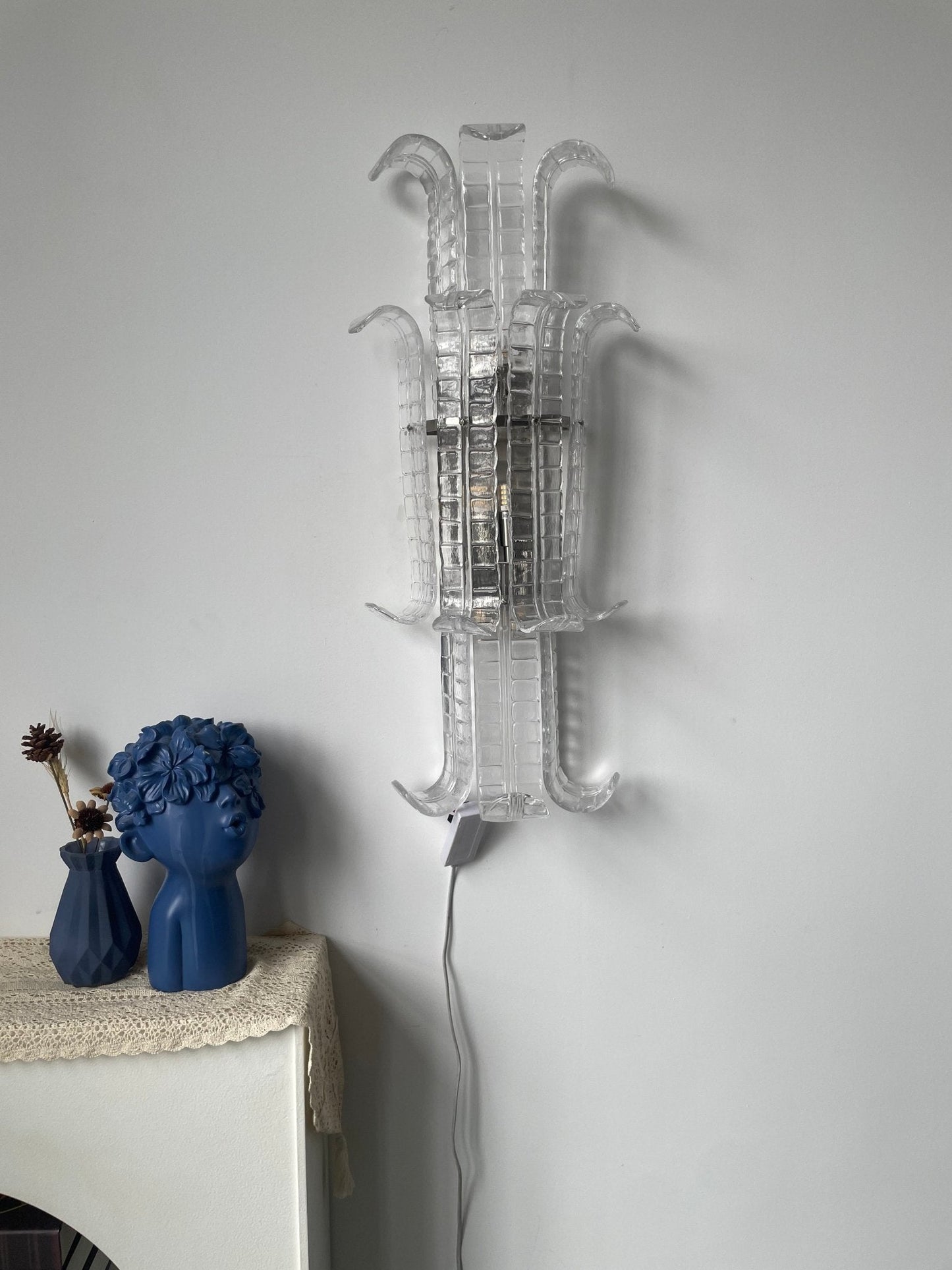 Aveline Murano Glass Wall Sconce