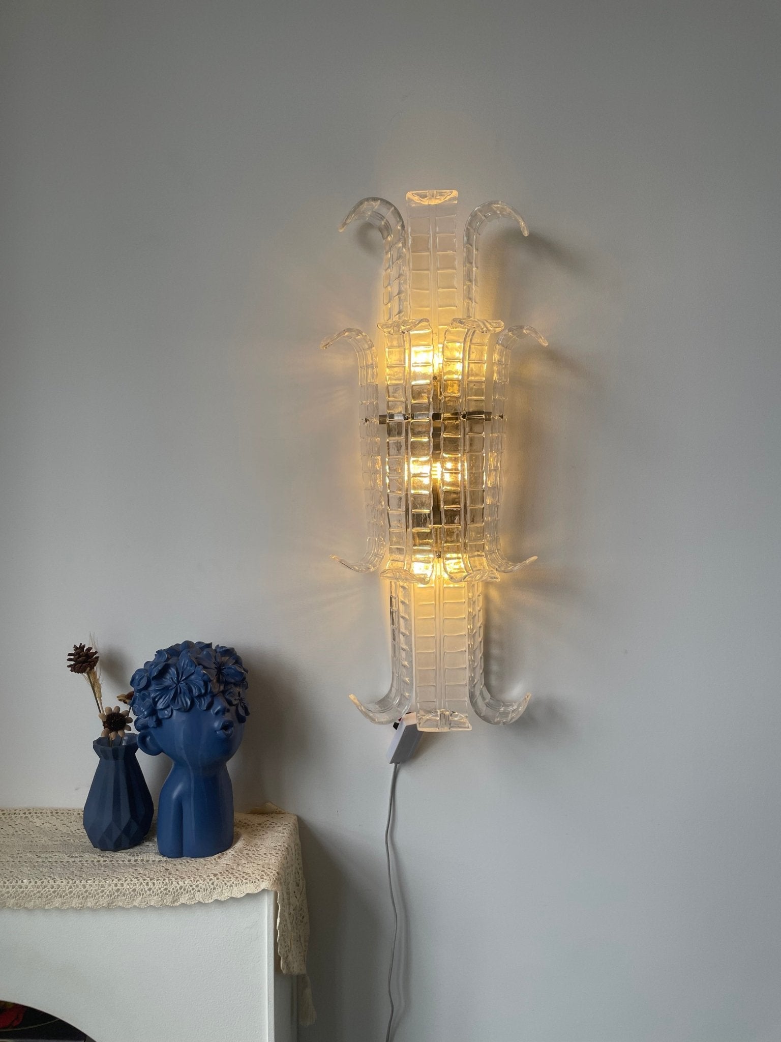 Aveline Murano Glass Wall Sconce