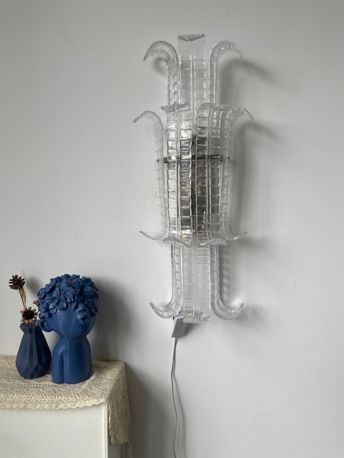 Aveline Murano Glass Wall Sconce