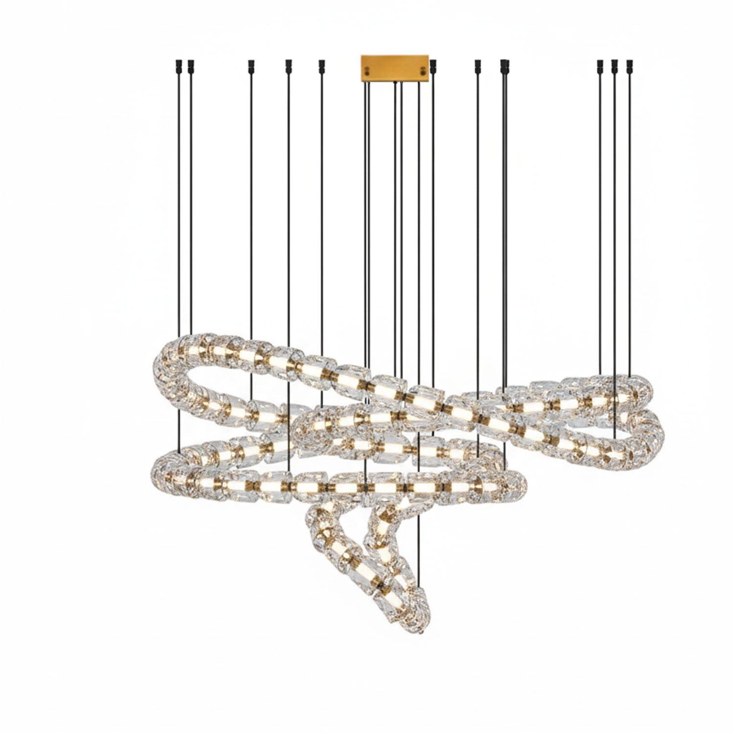 Gabriel Gold Chandelier