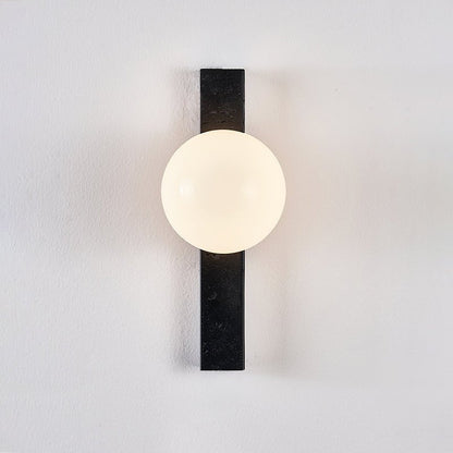 Balanced Globe Sconce