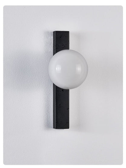 Balanced Globe Sconce