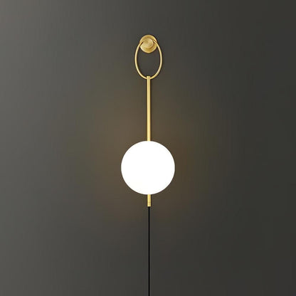 Ballon Brass Wall Lamp