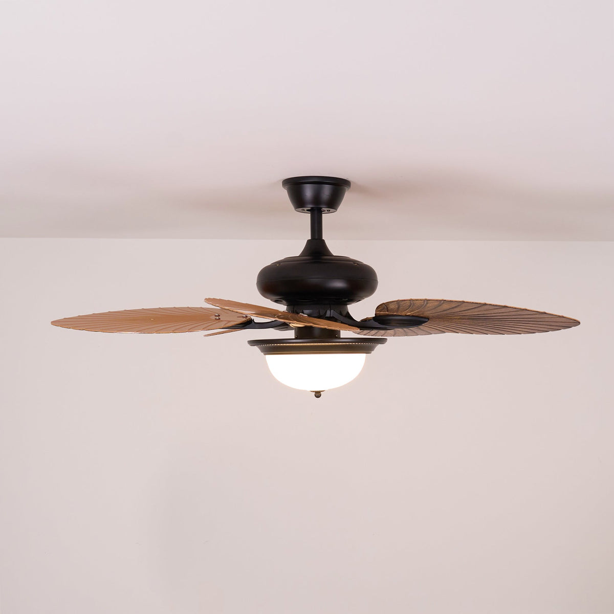 Banana Leaves Ceiling Fan Light