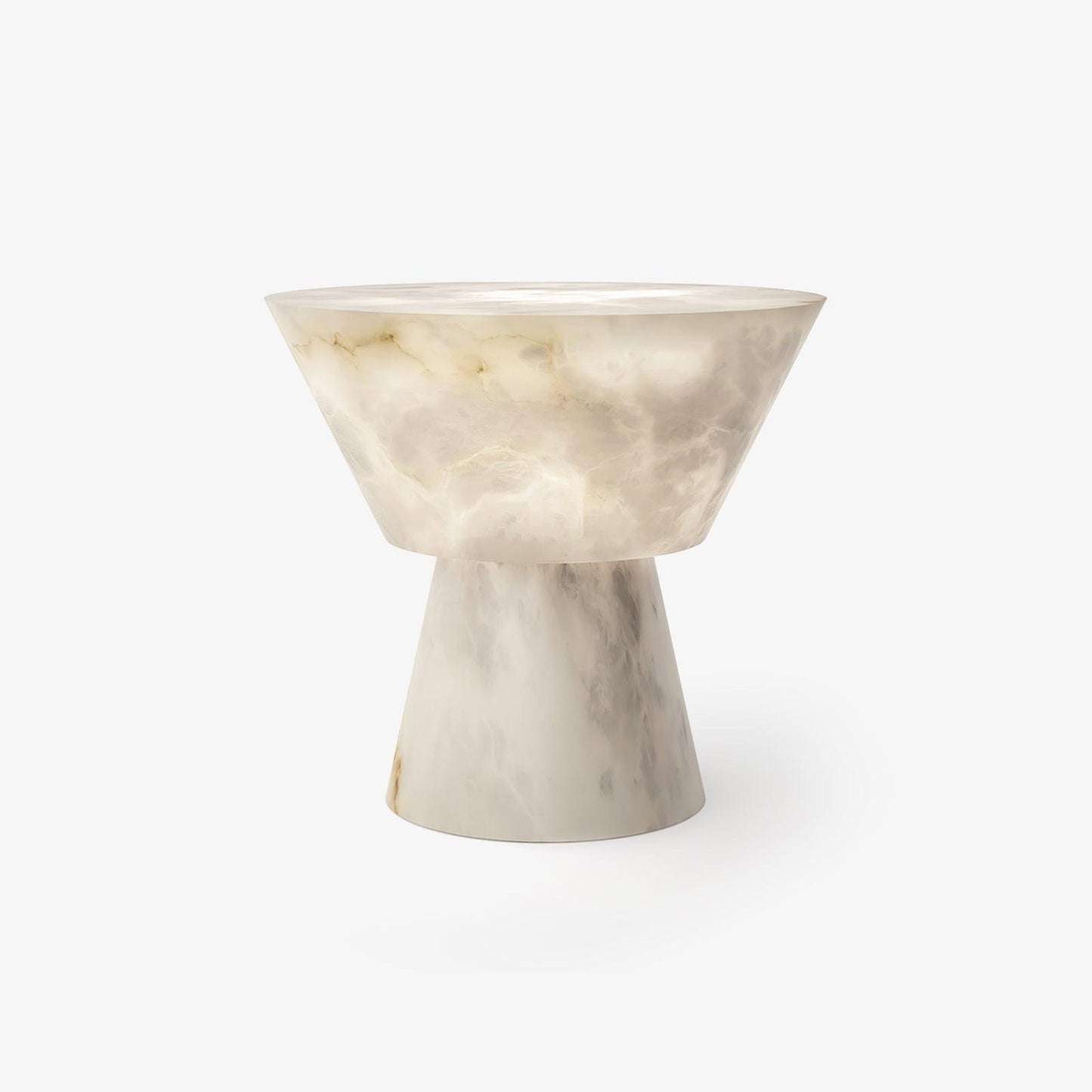 Beta Marble Alabaster Table Lamp
