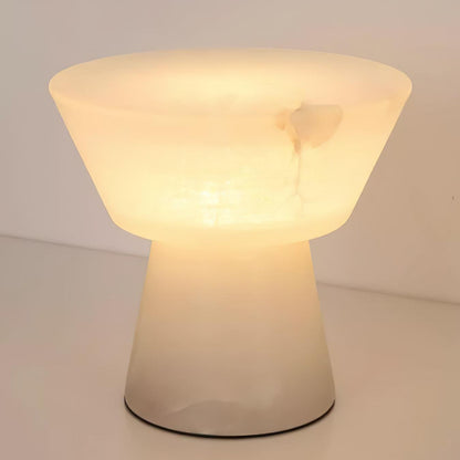 Beta Marble Alabaster Table Lamp