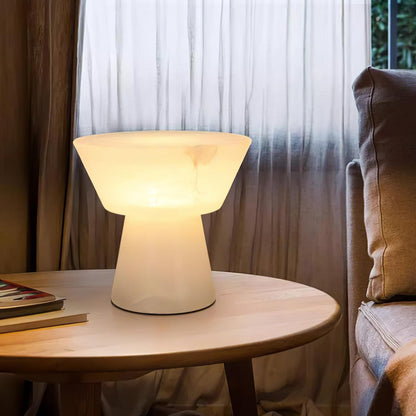 Beta Marble Alabaster Table Lamp