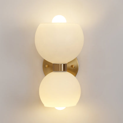 Round Pearl Sconce