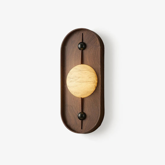 Bezel Alabaster Wall Lamp