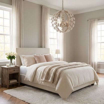 Bianca Floral Orb Chandelier