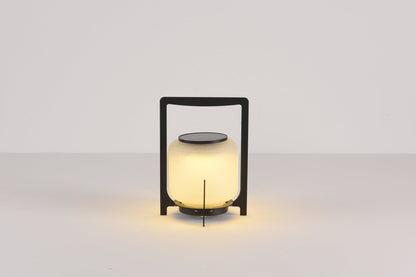 Twilight Lantern Solar Outdoor Table Lamp
