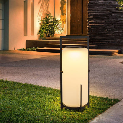 Steel Twilight Lantern Table Light