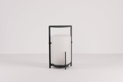 Black Twilight Lantern Table Lamp