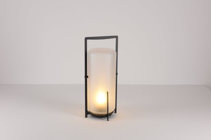 Black Twilight Lantern Table Lamp