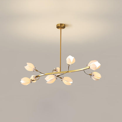 Porcelain Magnolia Chandelier