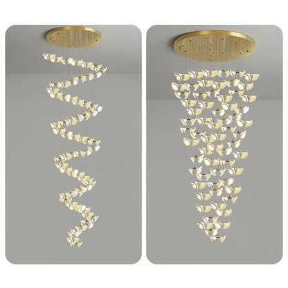 Blossom Double Horn Chandelier