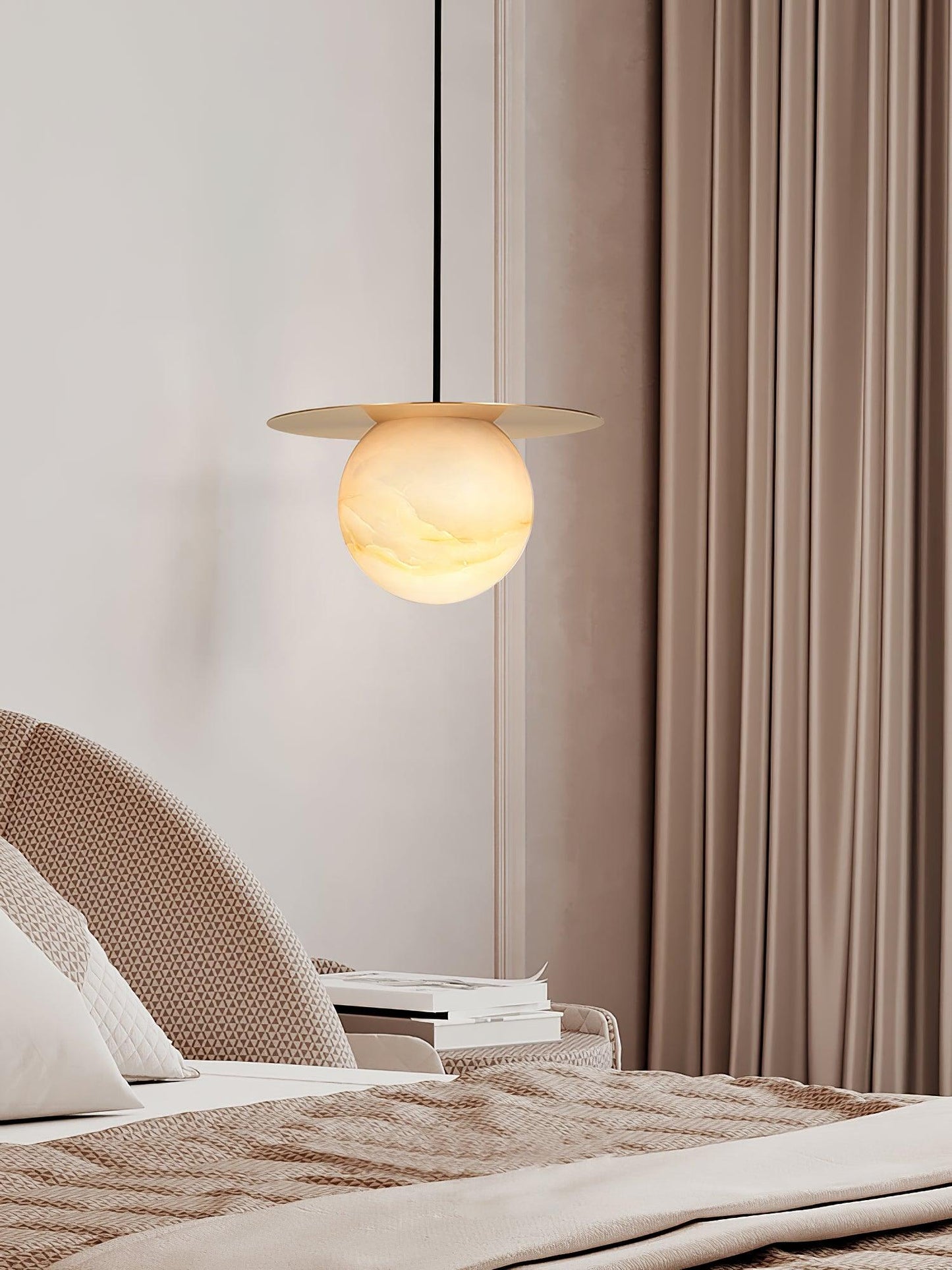Borra Alabaster Pendant Light
