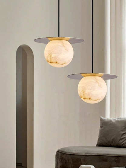 Borra Alabaster Pendant Light