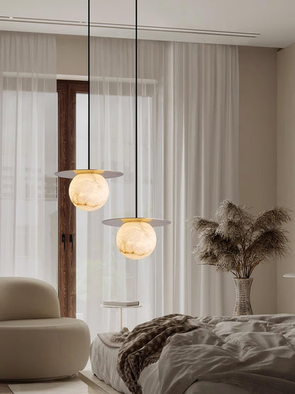 Borra Alabaster Pendant Light