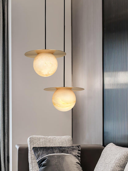 Borra Alabaster Pendant Light