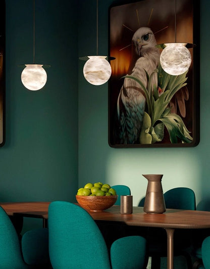 Borra Alabaster Pendant Light