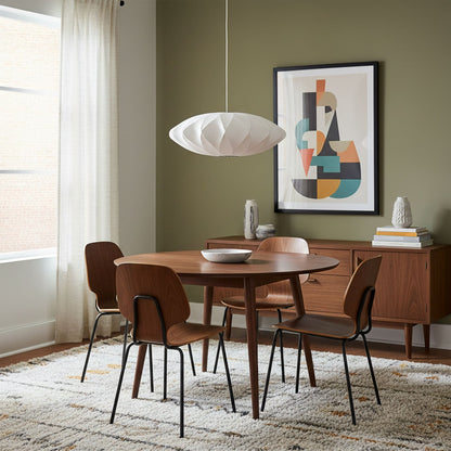 Bubble Mulberry Silk Pendant Lamp