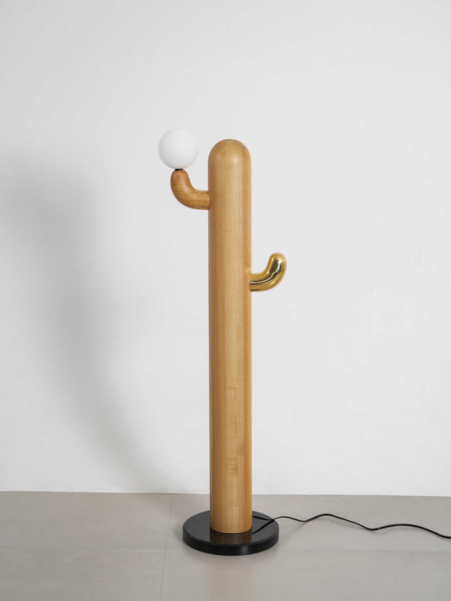 Cactus Wood Floor Lamp